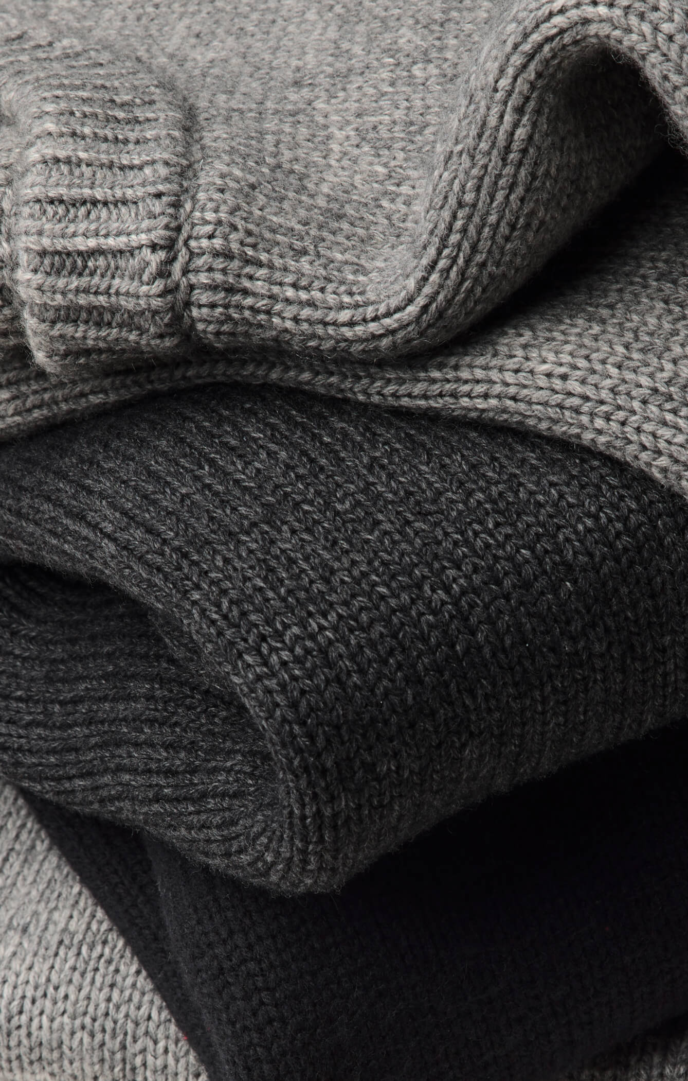 THE HEAVY KNIT LONG - GREY - Image 9