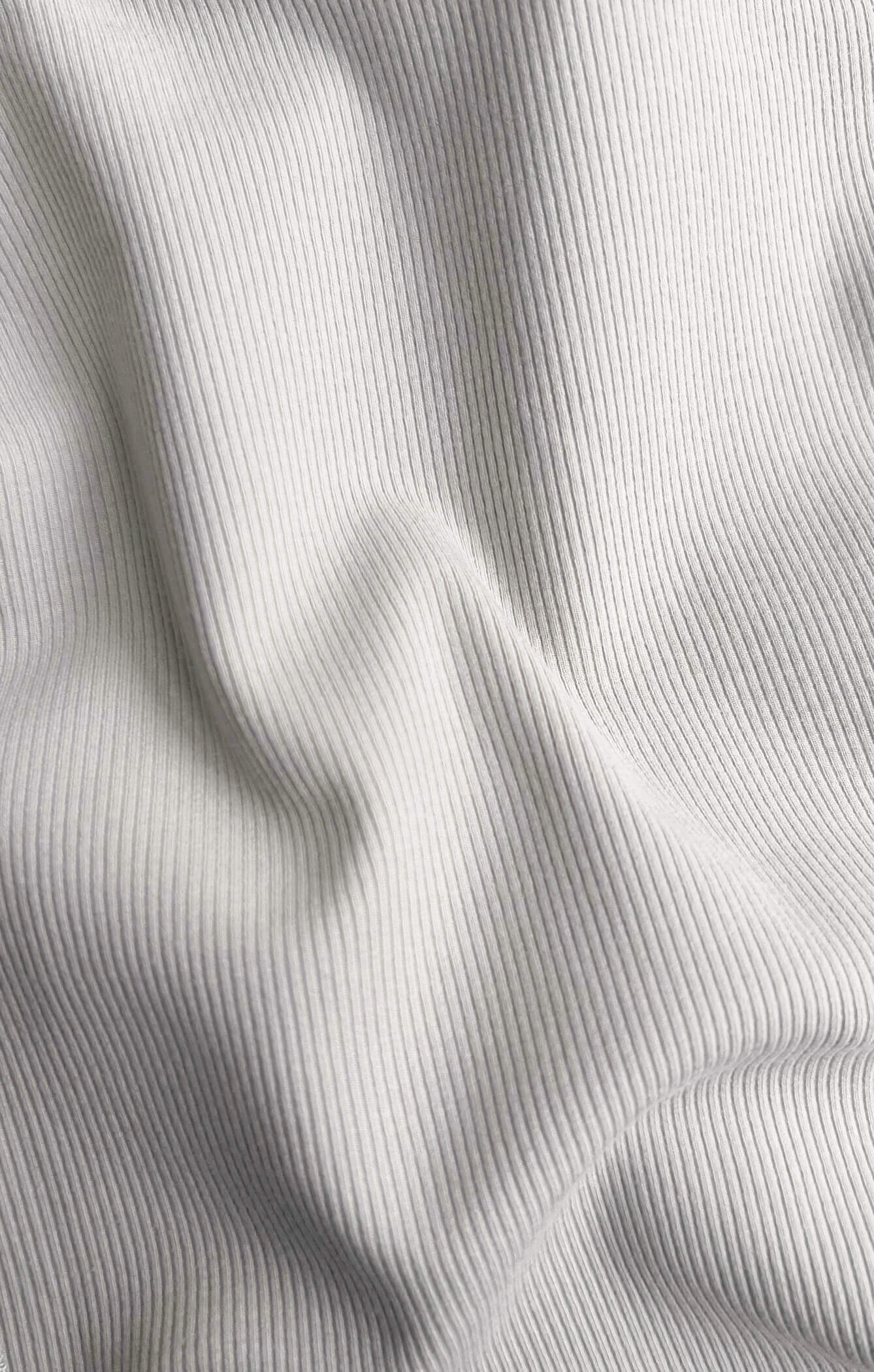 THE LUXE RIB BABY TEE - STONE - Image 8