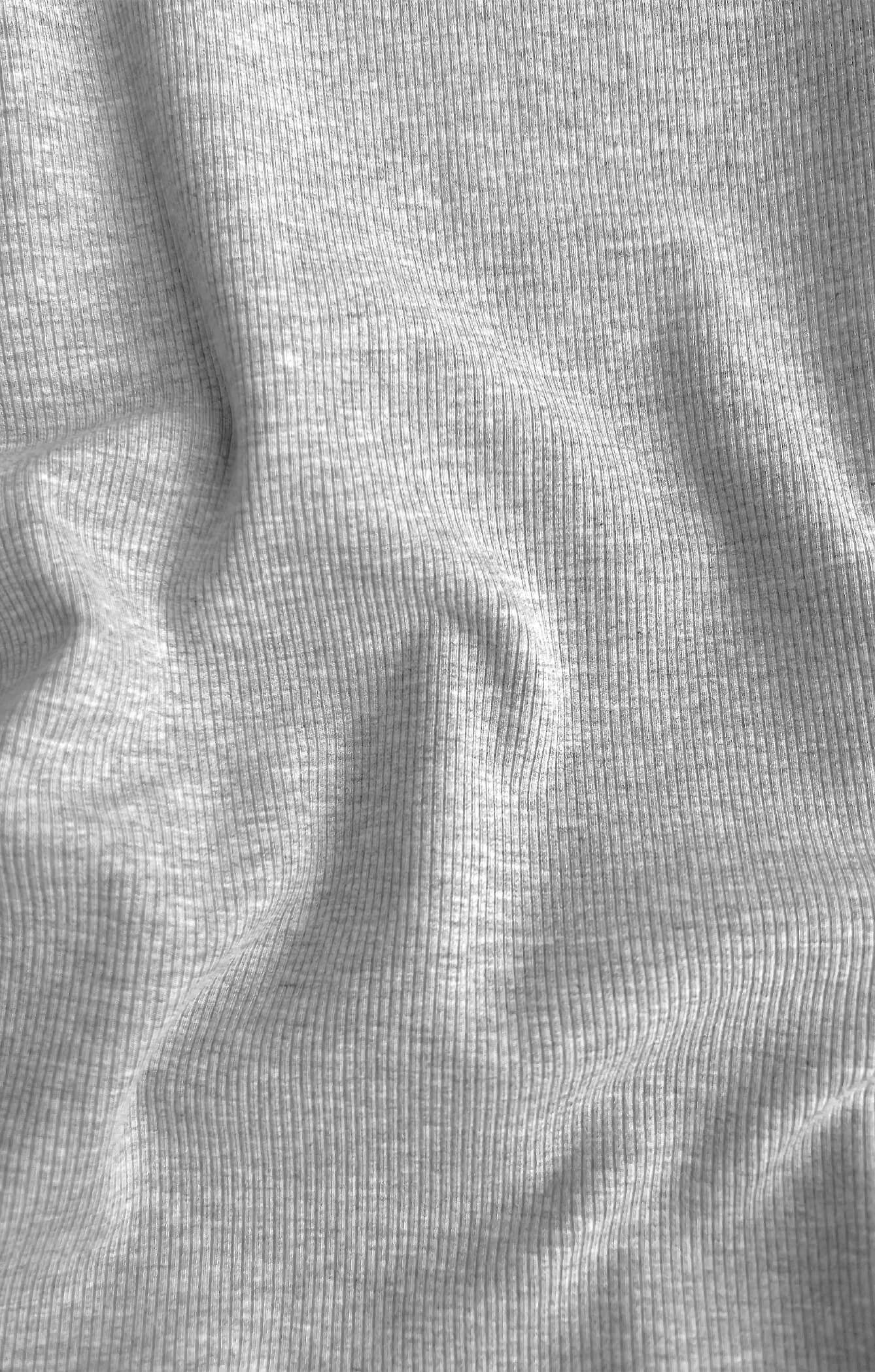 THE LUXE RIB HIGH NECK MINI DRESS - MID GREY - Image 8