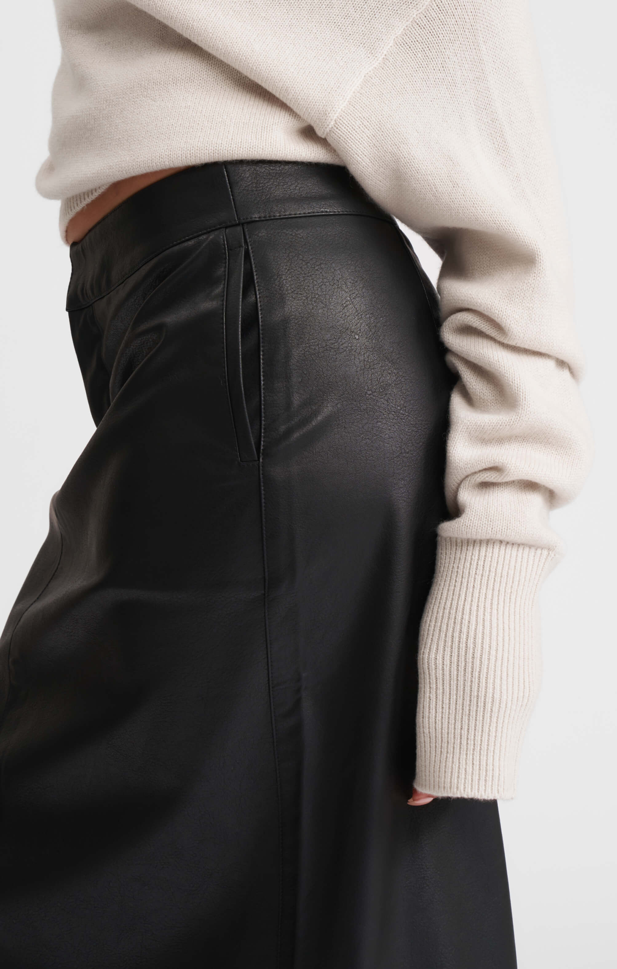 THE PEBBLED™ LOW RISE MAXI SKIRT - Image 5